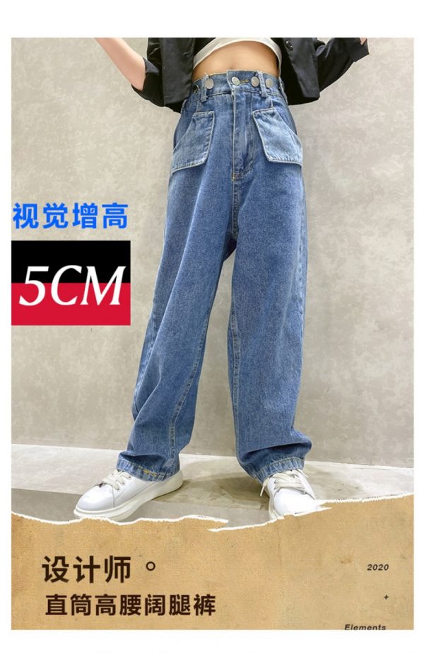 Quần Jean Kiểu Cho Bé Gái